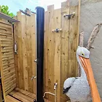 De Villa, Terrasse, Barbecue, Velos アパート